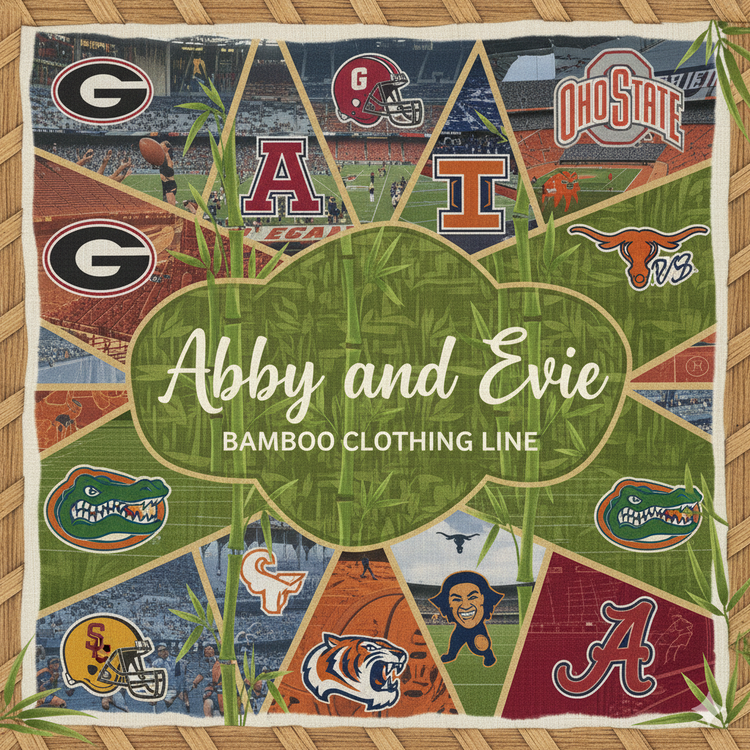 Sports Themed / Collegiate Abbie & Evie Apparel