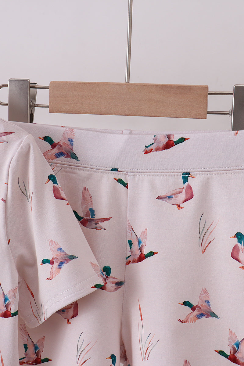 Duck bamboo pajama set