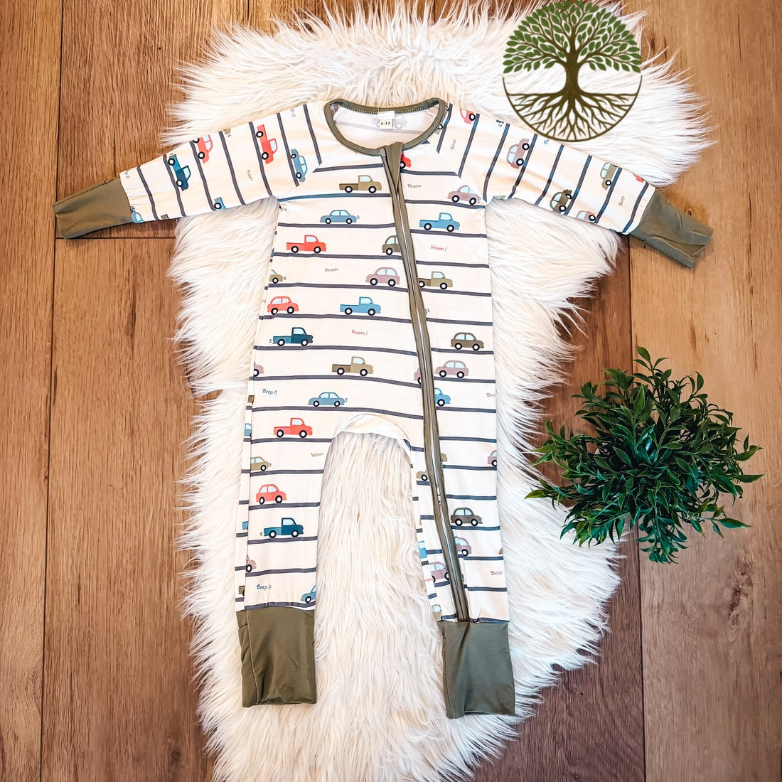 Car Town Zip & Play Bamboo Convertible zippy